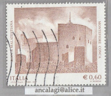 USATI ITALIA 2007 - Ref.1056 "ROCCA MALATESTIANA, MONTEFIORE CONCA" 1 Val. - - 2001-10: Gebraucht