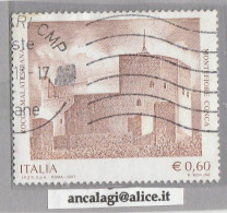 USATI ITALIA 2007 - Ref.1056A "ROCCA MALATESTIANA, MONTEFIORE CONCA" 1 Val. - - 2001-10: Used