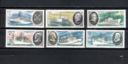 USSR Russia 1979 Space, Ships Set Of 6 MNH - Russia & USSR