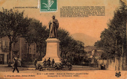 ARDECHE  LES VANS Statue Du Docteur Léopold Ollier Inaugurée Le 15 Octobre 1905 - Les Vans