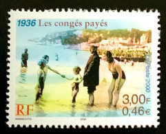 2000 FRANCE N 3352 LES CONGÉS PAYÉS - NEUF** - Ungebraucht