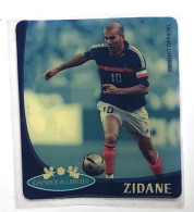 Magnet Football Zinédine Zidane N°10 équipe De France Caprice Des Dieux - Uniformes Recordatorios & Misc