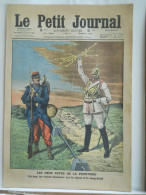 LE PETIT JOURNAL N°1088 – 24 SEPTEMBRE 1911 – SOLDATS FRANCE-ALLEMAGNE – SAUVETAGE PAQUEBOT LEXINGTON - Le Petit Journal
