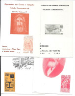 Brazil 4 Commemorative Cards From The 60ths - Other & Unclassified