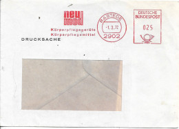 GERMANY. METER SLOGAN. NEU MOD. RASTEDE. 1972 - Macchine Per Obliterare (EMA)