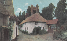B17. Vintage Shureys Postcard. Luccombe Village, Somerset - Isle Of Man