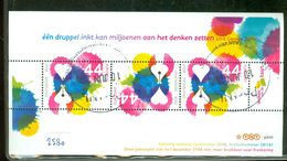 NEDERLAND *  V.2580 * BLOK * BLOC * BLOCK * POSTFRIS GESTEMPELD * NETHERLANDS - Usati