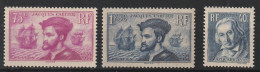 YT N° 295-296-297 - Neufs ** - MNH - Cote 316,00 € - Nuevos