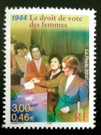 2000 FRANCE N 3353 LE DROIT DE VOTE DES FEMMES - NEUF** - Nuevos