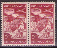 Yugoslavia 1951 - Airmail-World Parachuting Championship - Mi 666 - MNH**VF - Neufs