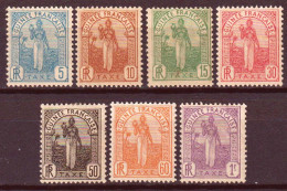 Guinea 1905 Segnatasse Y.T.1/7 */MH VF/F - Nuovi