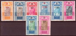 Guinea 1924 Y.T.99/106 */MH VF/F - Ongebruikt