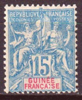 Guinea 1892 Y.T.6 */MH VF/F - Ongebruikt