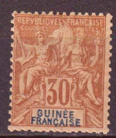 Guinea 1892 Y.T.9 */MH VF/F - Unused Stamps