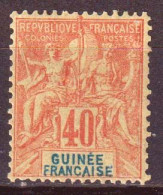 Guinea 1892 Y.T.10 */MH VF/F - Nuovi