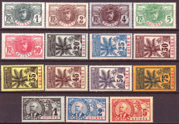 Guinea 1906 Y.T.33/47 */MH VF/F - Ongebruikt