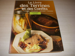 CUISINE LIVRE Claudine DULUAT Les TERRINES Et Les CONFITS 1987 120p. Couleur     - Gastronomia