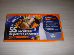 CUISINE LIVRE 55 RECETTES De PETITES COCOTTES GOURMANDES 2011 60p. Couleur       - Gastronomie