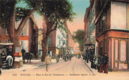 Toulon * Place Et Rue De L'intendance * Commerces Magasins - Toulon