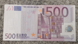 European Union  500 Euro Banknote 2002 Rare X0 Series Germany 500€ 2002 - 500 Euro