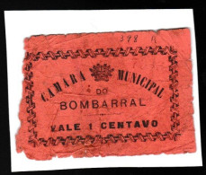 Portugal - Bombarral - Cédula Câmara Municipal 1 Centavo - Portugal