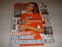 TELE POCHE 2499 30.12.2013 Karine Le MARCHAND AZNAVOUR CANTONA ZIDANE FLORENCE - Télévision