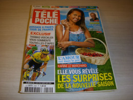 TELE POCHE 2420 25.06.2012 L'AMOUR Est Dans PRE 8 Pages TOUR De FRANCE VOECKLER - Televisie