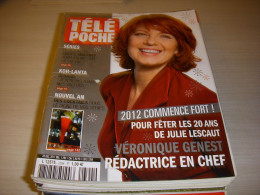 TELE POCHE 2394 26.12.2011 Veronique GENEST GREY'S ANATOMY Elie SEMOUN MICROSOFT - Télévision