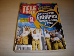 TELE POCHE 2246 23.02.2009 Le CONCERT Des ENFOIRES Denzel WASHINGTON RUNGIS - Televisión