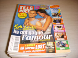 TELE POCHE 2118 11.09.2006 KOH-LANTA DRUCKER RUQUIER Cyril LIGNAC ANGGUN ORSON - Television