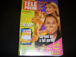 TELE POCHE 2008 02.08.2004 GARFIELD REALI REGGIANI DISTEL DIEFENTHAL ZOE FELIX - Televisione