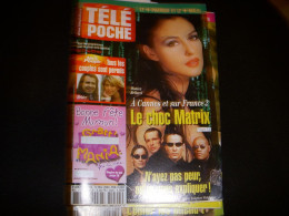 TELE POCHE 1944 04.05.2003 BELLUCI MATRIX CHARVET PEREZ CRISTIANI LEMLER YOUN - Télévision