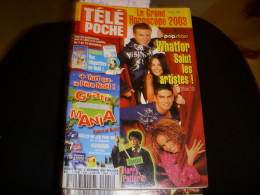 TELE POCHE 1921 02.12.2002 WHATFOR POPSTARS U2 CORNEILLE BOURVIL EMINEM TOUZET - Televisión