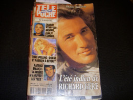 TELE POCHE 1470 11.04.1994 GERE AZNAVOUR SWAYZE SCHYGULLA SERRAULT DETMERS - Fernsehen