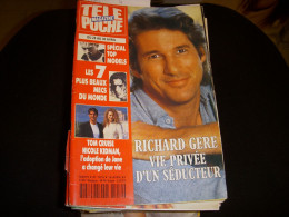 TELE POCHE 1419 19.04.1993 GERE CRAWFORD CRUISE KIDMAN LEAR DOROTHEE POW WOW - Televisie