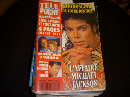 TELE POCHE 1440 13.09.1993 MICKAEL JACKSON GOYA PIAF NATAF STALLONE DON JOHNSON - Fernsehen