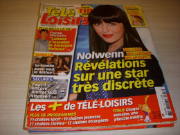 TELE LOISIRS 1446 11.2013 NOLWENN NABILLA ESPRITS CRIMINELS X-MEN LOUVRE A LENS - Fernsehen