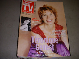 TV MAGAZINE FRANCE SOIR 09.12.2001 GENEST FABIAN CHAZEL GERARD KLEIN WIESEL - Televisión