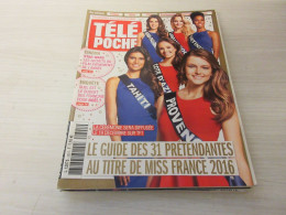 TELE POCHE 2601 14.12.2015 MISS FRANCE Fauve HAUTOT STAR WARS TOUTANKHAMON - Televisione