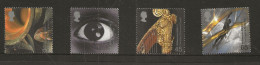 Great Britain 2000  Turn Of The Millennium (XXVII): Sound And Image  Mi  1901-1904 MNH(**) - Unused Stamps