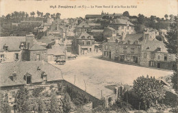 Fougères * La Place Raoul II Et La Rue De Rillé * Commerce Magasin Crépin Cuir ROYER LOEVENBRUCK - Fougeres