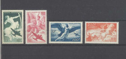 POSTE AERIENNE - Lot De 4 Timbres Neufs Avec Gomme Et Sans Trace De Charnière - Yvert N°16 à 19 - 1927-1959 Postfris