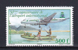 191 POLYNESIE 2010 - Y&T 929 - Avion Pirogue - Neuf ** (MNH) Sans Charniere - Unused Stamps