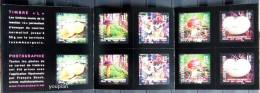 Luxembourg 2013, Mushrooms, MNH Stamps Set - Booklet - Unused Stamps