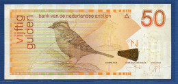 NETHERLANDS ANTILLES - P.30h – 50 Gulden 2016 UNC, S/n 6158517984 - Antille Olandesi (...-1986)