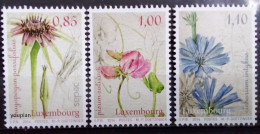 Luxembourg 2014, Flowers, MNH Stamps Set - Unused Stamps