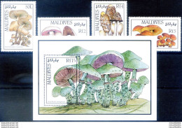 Flora. Funghi 1987. - Maldive (1965-...)