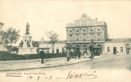 BRUXELLES GARE DU LUXEMBOURG-STATUE DE JOHN COCKERILL - Chemins De Fer, Gares