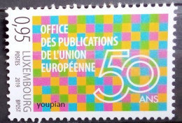 Luxembourg 2019, EU Publications, MNH Single Stamp - Unused Stamps