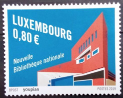 Luxembourg 2019, New National Liberary, MNH Single Stamp - Ongebruikt